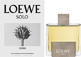 Loewe Solo Cedro - Eau de Toilette — photo N2