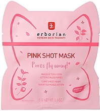 Fragrances, Perfumes, Cosmetics Pore Narrowing Sheet Mask - Erborian Pink Shot Mask