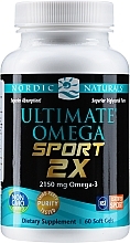 Fragrances, Perfumes, Cosmetics Dietary Sipplement "Omega 2X Sport" - Nordic Naturals Ultimate Omega 2X Sport