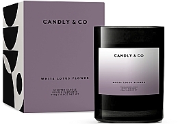 Scented Candle - Candly&Co No.8 White Lotos Flower Scented Candle — photo N1