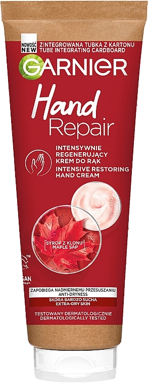 Regenerating Hand Cream for Very Dry Skin - Garnier Skinat Body Intensive Care  — photo N1