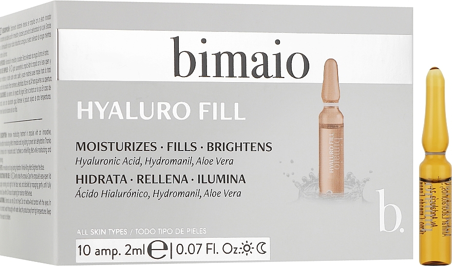 Hyaluro Fill Face Ampoule - Bimaio — photo N4