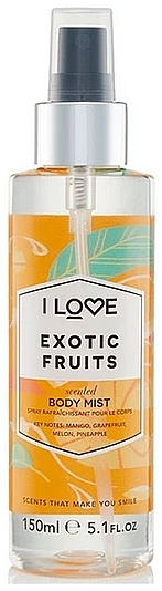 Body Mist - I Love Scents Exotic Fruit Body Mist — photo N3