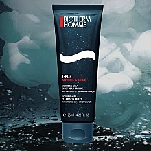 Detoxifying & Exfoliating Cleanser - Biotherm T-Pur Anti-Oil & Shine Exfoliating Facial Cleanser — photo N2