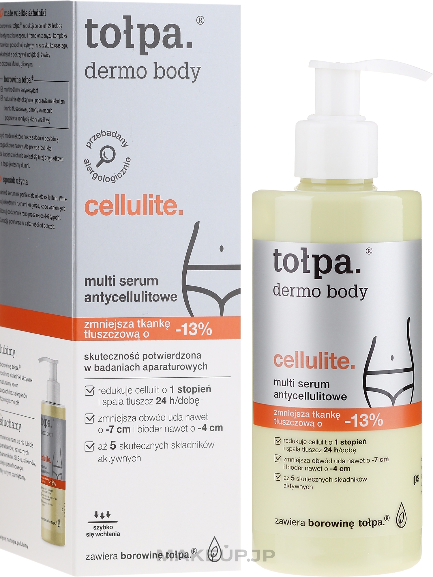 Anti-Cellulite Serum - Tolpa Dermo Body Cellulite Multi Serum — photo 250 ml