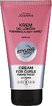 Fragrances, Perfumes, Cosmetics Styling Curly Hair Cream - Joanna Styling Effect Cream For Curls