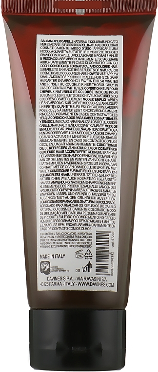 Conditioner for Natural & Colored Hair (chocolate) - Davines Alchemic Conditioner — photo N3