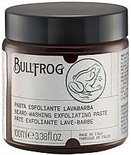 Beard Scrub - Bullfrog Beard-Washing Exfoliating Paste — photo N1