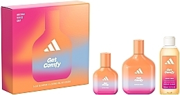 Fragrances, Perfumes, Cosmetics Adidas Vibes Get Comfy - Set (edp/100ml + edp/30ml + sh/gel/100ml)