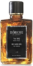 Fragrances, Perfumes, Cosmetics Beard Oil - Noberu Of Sweden №102 Amber Lime Feather Beard Oil