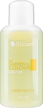 Nail Degreaser - Silcare The Garden of Colour Colour Cleaner Lemon Yellow — photo N1
