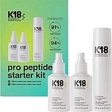 Fragrances, Perfumes, Cosmetics Set - K18 Pro Peptide Starter Kit (h/spray/2x150ml + h/mask/150ml)