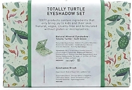 Set - Toot! Totally Turtle Eyeshadow Box Set (eyesh/2,3g + brush/1pcs) — photo N3