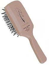 Mini Hair Brush, beige - Acca Kappa Midi Paddle Brush — photo N1