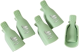 Gel Polish Remover clips - Peggy Sage Green Lak Nail Lacquer Removal — photo N2