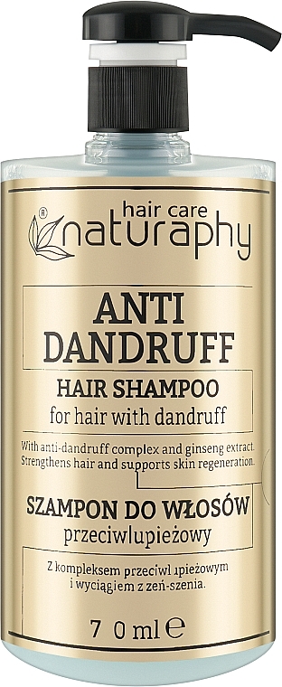 Ginseng Extract Anti-Dandruff Hair Shampoo - Bluxcosmetic Naturaphy Anti Dandruff Hair Shampoo — photo N4