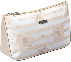 Makeup Bag "Marguerite", 98093, beige - Top Choice — photo N1