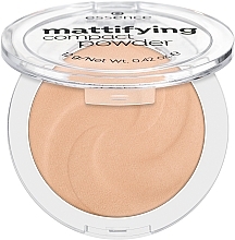 Fragrances, Perfumes, Cosmetics Mattifying Face Powder - Essence Mattifying Compact Powder