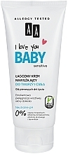 Fragrances, Perfumes, Cosmetics Baby Face & Body Cream - AA I Love you Baby