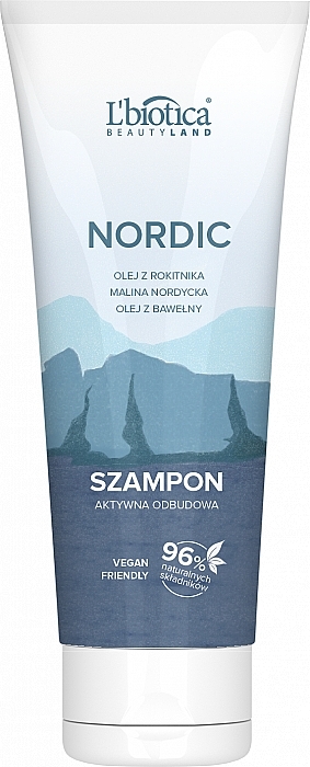 Nordic Hair Shampoo - L'biotica Beauty Land Nordic Hair Shampoo — photo N2