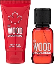 Dsquared2 Red Wood Pour Femme - Set (edt/30ml + b/lot/50ml) — photo N11