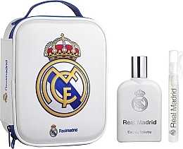 Air-Val International Real Madrid - Set (edt/100 ml + edt/10 ml + neceser/1 pcs) — photo N1