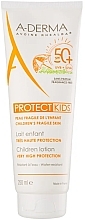 Fragrances, Perfumes, Cosmetics Kids Sunscreen Milk - A-Derma Protect Kids Children Lotion Very High Protection SPF 50+