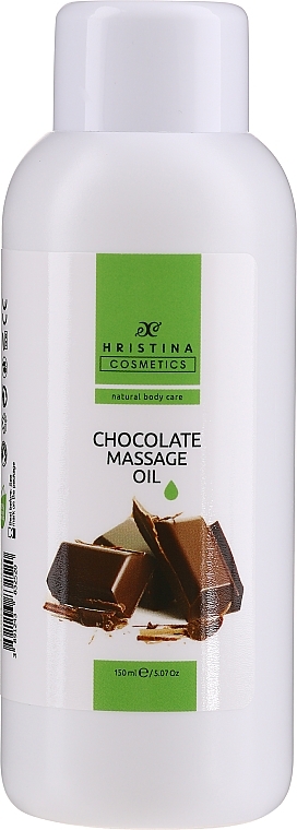 Chocolate Massage Oil - Hrisnina Cosmetics Massage Oil With Chocolate — photo N1