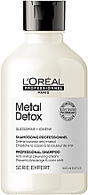 Fragrances, Perfumes, Cosmetics Professional Anti-Deposit Protector Shampoo - L'Oreal Professionnel Metal Detox Anti-metal Cleansing Cream Shampoo
