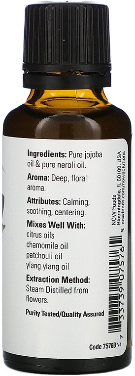 Neroli Essential Oil - Now Foods Essential Oils 100% Pure Neroli — photo N14