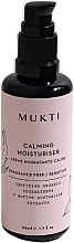 Fragrances, Perfumes, Cosmetics Calming Moisturising Face Cream - Mukti Organics Calming Moisturiser Cream
