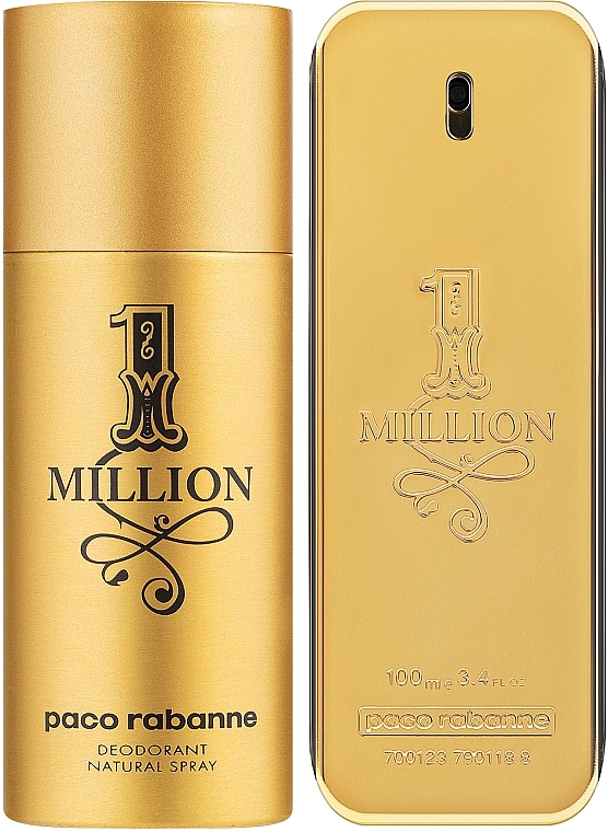 Paco Rabanne 1 Million - Set (edt/100ml + deo/150ml) — photo N2