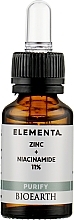 Zinc+Niacinamide 11% Face Serum - Bioearth Elementa Purify Zinc + Niacinamide 11% — photo N4