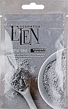Black Clay with Activated Charcoal & Aloe Vera Extract - Elen Cosmetics — photo N5