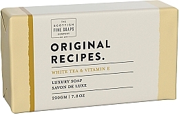White Tea & Vitamin E Soap - Scottish Fine Soaps Original Recipes White Tea & Vitamin E Luxury Soap Bar — photo N1