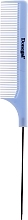 Hair Comb 20.1 cm, blue - Donegal Hair Comb — photo N1