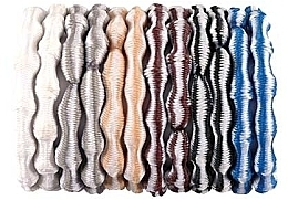 Colorful Hair Bands Set in Box, 22258, 12 pcs - Top Choice Hair Bands — photo N5