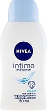 Intimate Hygiene Gel - NIVEA Intimo Intimate Wash Lotion Fresh Comfort — photo N1