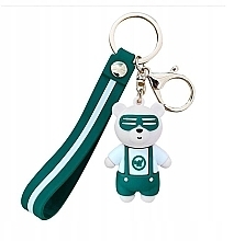 Bear in Green Pants Keychain, BRL291 - Ecarla — photo N1