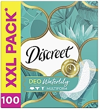 Fragrances, Perfumes, Cosmetics Daily Sanitary Pads Deo Water Lily, 100 pcs - Discreet