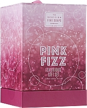 Fragrances, Perfumes, Cosmetics Set - Scottish Fine Soaps Pink Fizz (sh/gel/75ml + b/oil/75ml + h/cr/75ml + soap/40g)