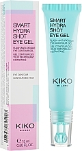 Moisturizing Anti Dark Circles & Puffiness Gel - Kiko Milano Smart Hydra Shot Eye Gel — photo N3