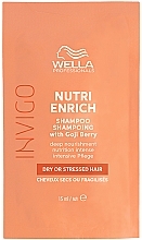 Nourishing Goji Berry Shampoo - Wella Professionals Invigo Nutri-Enrich Deep Nourishing Shampoo (sample) — photo N1