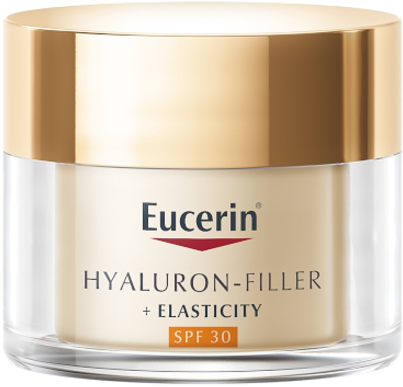 Anti-Wrinkle Day Cream - Eucerin Hyaluron-Filler + Elasticity Day Cream SPF30 — photo N1