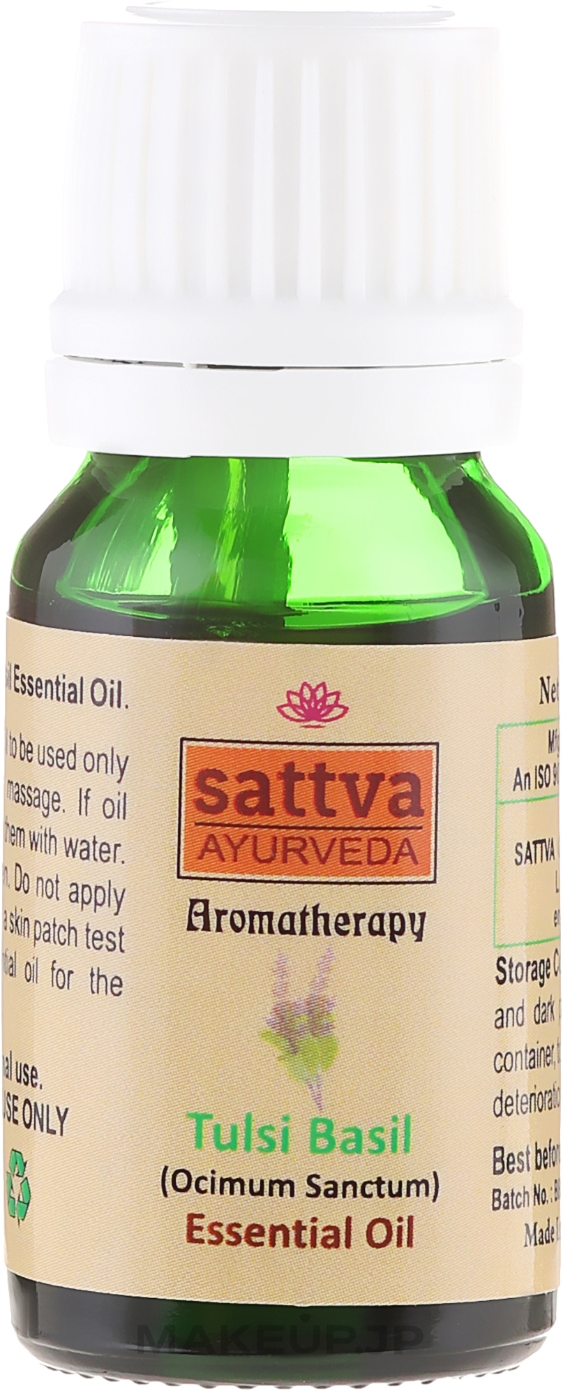 Essential Oil - Sattva Ayurveda Tulsi Basil Essential Oil — photo 10 ml