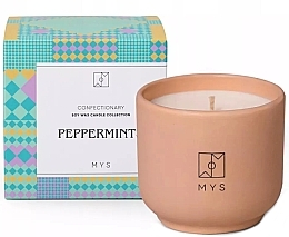Soy Candle "Mint" - Mys Peppermints Candle — photo N1