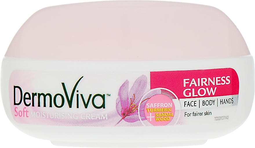 Face & Body Cream - Dabur DermoViva Fairness Glow Cream — photo N1