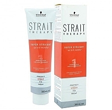 Fragrances, Perfumes, Cosmetics Smoothing Cream - Schwarzkopf Professional Strait Therapy Straight Cream 1