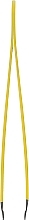 Slanted Enameled Tweezers, yellow - Omkara — photo N2