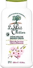 Fragrances, Perfumes, Cosmetics Cherry Blossom Shower Cream - Le Petit Olivier Extra Gentle Shower Creams